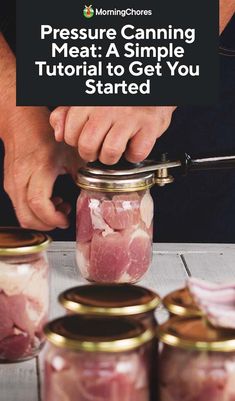 Canning Beef, Pressure Canning Meat, Canning Meat, Low Acid Recipes