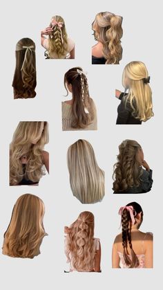 Ez Hairstyles, Stockholm Hairstyle, Hair Inspo Hairstyles, Inspo Hairstyles, Church Hairstyles, Tail Hairstyle, Feminine Hairstyles, Girly Hairstyles, Christmas Posters