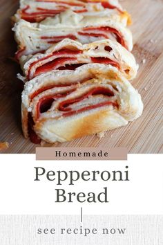 Get ready to wow your taste buds with this easy homemade pepperoni bread! This flavorful creation is filled with gooey cheese and spicy pepperoni, making it the ultimate comfort food.