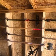 The Original Yard Tool Rack - Etsy Yard Tool Rack, Garage Design Interior, Yard Tools, Tool Rack, Garage Storage Organization, Garage Design, Diy Garage, Storage Items, Garage Storage