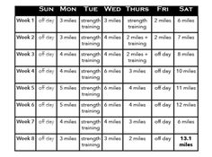 a printable workout schedule for the sun on tue wed thurs fri sat