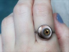 eyeball ring , eye ring , eyeball jewelry , glass eye ring , ▲ Adjustable ring made from glass and stainless steel. ▲ Ring hypoallergenic ,it will never fade and it is waterproof. ▲ All items are made to order so please allow up to 5 days for dispatch! ▲BUY 3 GET 1 FREE (write in notes at checkout which 4th item you want for free.(It must be lowest priced item) ▲If you purchase multiple items, they will be put in one box unless you tell me to put them in separate boxes! ▲ Every purchase is gift Eyeball Jewelry, Eyeball Ring, Stainless Steel Ring, Eye Ring, Glass Eyes, Stainless Steel Band, Steel Ring, Adjustable Ring, Adjustable Rings