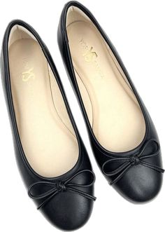 Ballet Flat Shoes Black, Elegant Fitted Ballet Flats, Designer Black Ballet Flats, 2010 Shoes, Classic Black Ballet Flats With Bow, Black Leather-lined Ballet Flats, Shoes Png, Ballet Clothes, Ballerina Shoes Flats