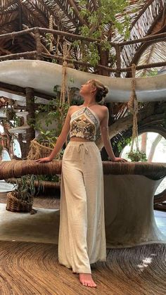 Cancun Outfits, Stile Boho Chic, Modest Summer Outfits, Desi Fashion Casual, Europe Outfits, Chique Outfits, Mode Boho, Looks Party, Casual Day Outfits