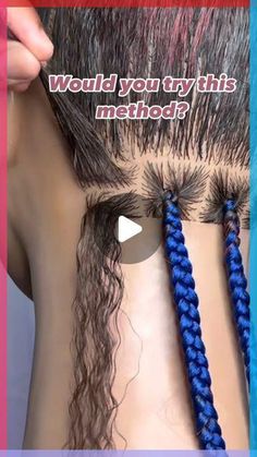 How To Insert Hair Extensions, Sectioning For Box Braids, How To Install Braid Extensions, Tri Color Box Braids, Feeding Hair Into Braids, How To Stretch Braiding Hair, How To Braid In Colored Hair, How To Put Weave In Your Hair, How To Install Braids