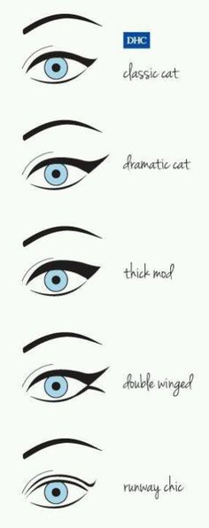 The thick mod is my go to style :) Mod Eyeliner, Maquillage Pin Up, Eyeliner Guide, Eyeliner Hacks, Drag Make-up, Pin Up Looks, Perfect Cat Eye, Vintage Makeup