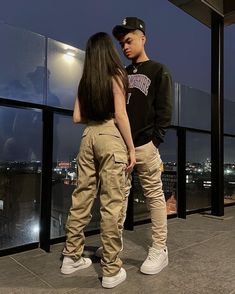 Matching Ideas For Couples, Swag Couples, Couple Fits, Cute Couple Outfits, Black Love Couples, Couple Goals Teenagers, Black Couples Goals, Cute Relationship Photos