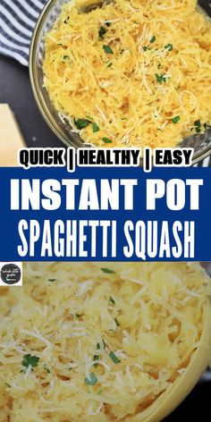 Learn the best cooking time for pressure cooker spaghetti squash. A low calorie, healthy option for a healthy side dish for dinner!