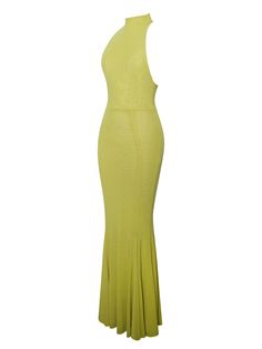 Behold our Irene maxi dress, an epitome of elegance and allure. Crafted from airy mesh fabric in a captivating olive green hue, this sleeveless marvel embodies sophistication. With its high-stretch material, it ensures both comfort and a flattering fit. The chic turtleneck design adds a touch of refinement. Embracing curves flawlessly, its mermaid shape exudes timeless allure. Completing its seamless silhouette is an invisible zipper at the back. Whether it's a formal affair or a special occasio Summer Maxi Dress With Sheer Back For Gala, Summer Gala Maxi Dress With Sheer Back, Sleeveless Mesh Dress For Summer Formal, Sleeveless Mesh Dress For Formal Summer Events, Sleeveless Spring Mesh Dress For Gala, Summer Maxi Dress With Sheer Back For Evening, Stretch Maxi Dress With Sheer Back, Summer Evening Maxi Dress With Sheer Back, Elegant Sleeveless Sheer Maxi Dress