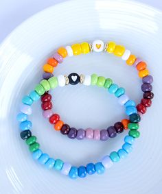 Diy Kandi, Power Bracelet, Glass Beaded Bracelet, Cool Colors, Wrist Wrap, Arm Party, Paper Ribbon, Love Bracelet, Glass Beaded Bracelets