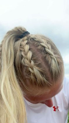 Beauty and Makeup: #beauty, #makeup, #skincare, #haircare Soccer Hairstyles Bubble Braids, Soccer Hairstyles Tutorials, Sports Hairstyles Soccer, Soccer Hair Styles, Soccer Girl Hairstyles, Easy Soccer Hairstyles