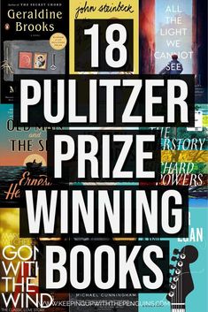 The Pulitzer Prize for Fiction (formerly the Pulitzer Prize for Novel) is awarded “for distinguished fiction published in book form during the year by an American author, preferably dealing with American life”. Here are eighteen great Pulitzer Prize-winning books from the past 100 years. Pulitzer Prize Books List, Pulitzer Prize Books, Lgbtq Books, Lgbt Book, Anthony Doerr, Gay Romance Books, Pulitzer Prize, Reading Adventure, Gay Books