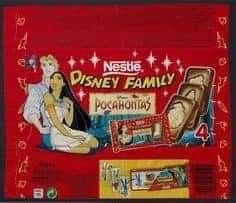 an advertisement for disney's family products is shown in this undrecognized image