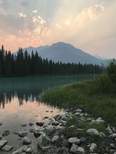 Wildfire Season in Banff Canadian Landscape Photography, Alberta Canada Aesthetic, Calgary Mountains, Alberta Aesthetic, Canada Moodboard