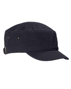 Short Bill Cadet Cap - NAVY - OS | Big Accessories Short Bill Cadet Cap in Navy Blue | Cotton Cadet Hat, Army Cap, Camo Hats, Navy And Khaki, Military Style, Military Fashion, D Ring, Black Charcoal, Hat Fashion