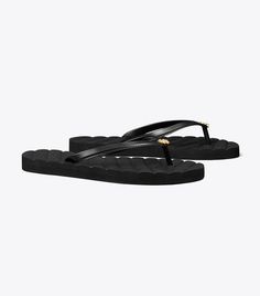 Kira Flip-Flop: Women's Designer Sandals | Tory Burch Tory Burch Flip Flops, Soft Sandals, Vegas Outfit, Tory Burch Kira, Miller Sandal, Footwear Design Women, Designer Sandals, Flip Flop, Handbag Accessories