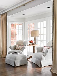 the living room is clean and ready to be used as a place for sitting or relaxing