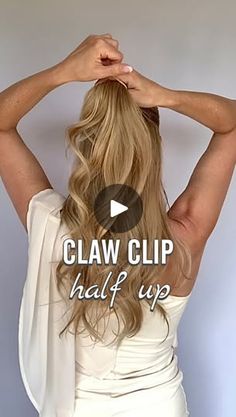 26K views · 1.7K reactions | Save this HAIRSTYLE📌for later and follow for daily hairstyles 💇‍♀️
.
.
.
#halfup #halfuphalfdown #hair #hairstyles #hairstyle #halfuphalfdownhairstyle #eleganthair #eleganthairstyle #frisur #haare | Claudia | Hairstyles Hair Styles Wedding, Hair Styling Ideas, Cute Hair Ideas, Easy Hairdos, Haute Hair, Fancy Clothes, Wedding Guest Hairstyles, Easy Hair Updos