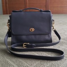 This Is A **Used Bag** And It Is Not Brand New. Please Look At The Pictures Carefully. I Bought It Second-Hand A Couple Of Years Ago But Don't Reach For It. There Is Visible Wear Because This Is A Vintage/Used Bag, But It's In Great Condition Without Any Holes Or Rips On The Leather. The Hardware Will Need To Cleaned (See Pics). There Is A Visible Natural Marking On The Leather On The Front Flap Of The Bag (See Pic) But I Think This Adds Character To The Bag. Clean Interior. No Weird Smells. Fro