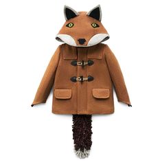 Fantastic Little Fox Coat – Little Goodall Pink Flamingo Dress, Fox Jacket, Fox Coat, Toggle Coat, Kids Jackets, Tailoring Techniques, Fox Face, Fox Ears, Big Easy