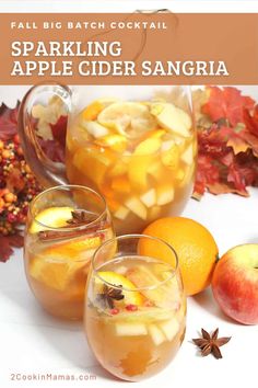 an image of sparkling apple cider sangria