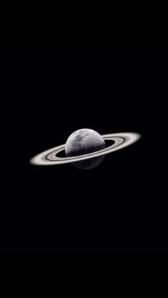 an image of the planet saturn taken from space