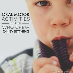 Oral Defensiveness: 15 of the Best Oral Defensiveness Tools and Resources | ilslearningcorner.com Motor Sensory Activities, Oral Motor Activities, Sensory Activities For Kids, Sensory Motor, Pediatric Occupational Therapy, Oral Motor, Sensory Integration