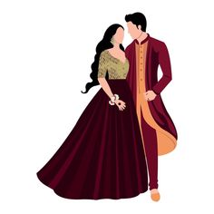 Vector vector cute indian couple cartoon in traditional dress posing for wedding invitation card design Indian Couple Cartoon, Muslim Couples Dp, Naming Ceremony Invitation, Wedding Illustration Card, Digital Invitations Design, Wedding Couple Cartoon, Dress Posing, Text Ideas, Couples Dp