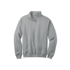 Get the JERZEES® NuBlend® 1/4-Zip Cadet Collar Sweatshirt at Michaels. com. 8-ounce, 50/50 cotton/poly NuBlend®; pill-resistant fleece. This sweatshirt features a stylish zip-through cadet collar and a high-stitch density for a smooth-printing canvas. Details: Available in multiple colors and sizes 8-ounce, 50/50 cotton/poly NuBlend®; pill-resistant fleece High-stitch density for a smooth-printing canvas Stylish zip-through cadet collar Covered aluminum zipper for maximum print area Rib knit cuf Monogram Pullover, Applique Sweatshirt, Collar Sweatshirt, Monogram Sweatshirt, Collared Sweatshirt, Quarter Zip Pullover, Knit Cuff, 1/4 Zip, Density