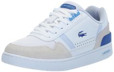 PRICES MAY VARY. Leather and synthetic uppers Dynamic layered uppers with signature sideline detailing Textile linings Rubber and synthetic outsole Embroidered crocodile quarter branding Lacoste Women, Fashion Sneakers, Sneakers Fashion, For Free, Branding, Sneakers, Leather