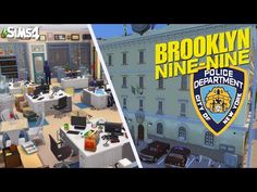 No Cc Sims, Sims 4 Sims, Brooklyn Nine Nine, Cc Sims, Police Station, Police Department, Gas Station