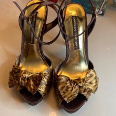 Brand New Size 7 Brown Satin Super Cute Heels 2000s Closet, Heels 90s, Womens Heels Stilettos, Moroccan Aesthetic, Strappy Platform Heels, Red Suede Heels, Vintage Pumps, Vintage Sandals, Cute Shoes Heels