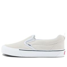 Vans Knu Slip-On 'True White' VN0009QDWC6 Vans Shop, Shoes Collection, Women's Vans, Womens Vans, Stylish Sneakers, Your Shoes, Sneaker Shopping, White Style, Shoe Collection