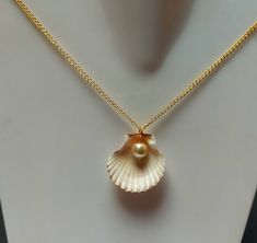 Shell Necklace Diy, Sea Shell Necklace, Sea Necklace, Sea Jewelry, Pearl Accessories, Seashell Jewelry, Seashell Necklace, Shell Necklace, Shell Jewelry