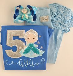 Elsa birthday shirt for girls - Darling Little Bow Shop Elsa Shirts Vinyl, Frozen Shirt Birthday, Elsa Shirts For Disney, Elsa Birthday Shirt, Elsa Tshirt, Snowflakes Falling, Sweet Top, Elsa Birthday, Silver Numbers