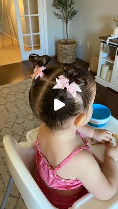 Tori Reed on Instagram: "Episode 12. | One of my favorites!! Easy Toddler Hairstyles 💖✨  • • • #easytoddlerhairstyles #toddlerhairstyles #shorthairstyles #shortbabyhair #toddlermoms  Easy toddler hair. Hair ideas for toddler girls. Toddler girl curly hair. Hair styles for toddlers. Girls toddler hair styles. Easy toddler hairstyles. Toddler hairstyles. Toddler girl hair ideas" Toddler Wedding Hair, Curly Hair Hair Styles, Toddler Hair Styles, Toddler Curly Hair, Toddler Girl Hair, Short Hair For Kids, Kids Short Hair Styles