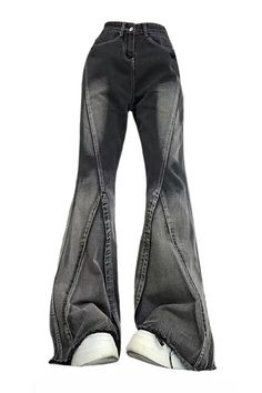 Gray Gradient, Lingerie For Men, Jeans Y2k, Jeans For Women, Really Cute Outfits, Y2k Aesthetic, Dream Clothes, Baggy Jeans, Raw Edge