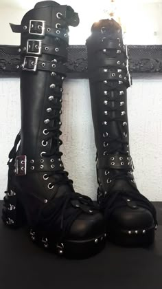 Alt Boots, Emo Shoes, Punk Shoes, Gothic Shoes