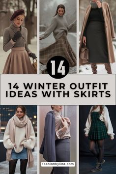 Linen Skirt Winter Outfit, Boho Long Skirt Outfit Winter, Womens Winter Skirt Outfits, Winter Skirts And Dresses, Casual Winter Outfits Skirt, Long Wool Skirt Outfit Winter, Wearing Skirts In Winter, How To Wear Long Skirts In Winter, Long Skirt For Winter