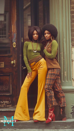 70s Urban Fashion, 1980s Outfits Black Women, 70s Funk Outfit, Chic 70s Outfits, 1973 Outfits, 1960s Black Women Fashion, 70s Fashion Black Women Disco, 1980s Fashion Black Women, 70s Aesthetic Black