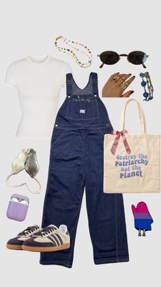 #outfit #outfitinspo #outfitinspiration #outfitcollage #fitcheck #ootd #outfitoftheday #outfitsoftheweek #clothes #fashion Outfit Collage, Polyvore Outfits, Hair Inspo, Capsule Wardrobe, Outfit Of The Day, Fall Outfits, Outfit Inspirations, Overalls, Cute Outfits