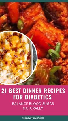 Do you struggle with waht to make for dinner as a diabetic? Here are 21 best diabetic friendly dinner recipes to make and manage blood sugars. Dinner Idea For Diabetics, Pancreas Friendly Recipes, Dinner Recipe For Diabetics, Quick Meals For Diabetics, Dieabitic Dinner Ideas, Meals For Diabetics Recipes, Diebitic Meals Dinner, Healthy Dinner Recipes For Diabetics, Diabete Recipes For Dinner Easy Chicken