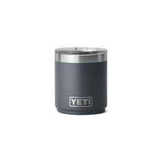 the yeti insulated cup is shown on a white background