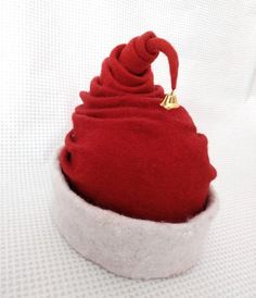 • Unusual felt Santa cap with a bell will decorate and give incredible emotions on special days. This wool hat carries the magic of Christmas, with which it envelops you and your loved ones.Santa's hat can also be a great gift for family and friends.It can be made in any color you like, so you can add an accessory in the form of brooches, colors and others. You can also make hats for dwarves, elves and other mystical creatures. Immerse yourself in the world of fairy tales and magic, Santa's hat Winter Mini Felt Hats With Short Brim, Winter Mini Hats With Short Brim, Winter Mini Hats With Short Brim In Felt, Whimsical Red Winter Hat, Red Winter Hat As A Gift, Red Winter Hats For Gifts, Red Mini Hat For Winter Gift, Whimsical Winter Hats For Gifts, Red Mini Hats With Curved Brim For Winter