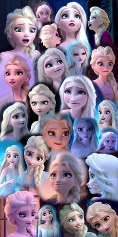 an image of many different faces and hair styles