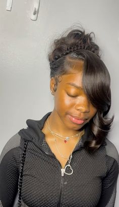 Black Hair Protective Styles, Lemonade Braids Hairstyles, Sleek Ponytail Hairstyles, Birthday Hairstyles, Black Ponytail Hairstyles, Quick Natural Hair Styles, Quick Weave Hairstyles, Quick Braided Hairstyles, Frontal Hairstyles