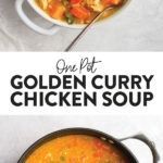 one pot golden curry chicken soup