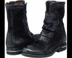 A.S. 98 Traver | Zappos.com Starlord Boots, Nike Gear, Hipster Mens Fashion, Black Shoes Women, Leather Cowboy Boots, Boots Women, Everyday Style, Shoes Black, Leg Warmers