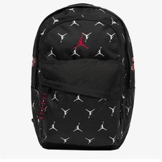 Air Jordan Air Patrol Pack Black 9a0172-W0g Nwt Casual Black Bags With Logo, Black Backpack With Logo For Daily Use, Casual Black Backpack With Logo, Unc Shoes, Jordan Unc, Retro Backpack, Jordan Retro 12, Camo Backpack, Nike Bags