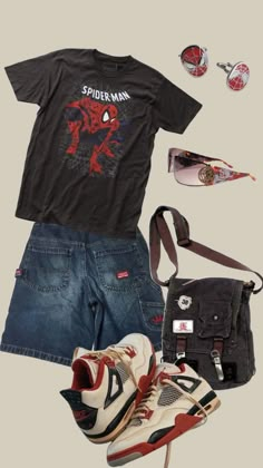 대학생 스타일, Spiderman Outfit, Vetements Shoes, Outfit Inspo Casual, 가을 패션